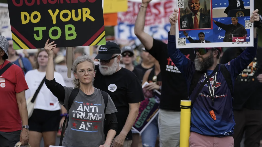 IN THE NEWS: Hundreds of anti-Trump protests nationwide target civil rights and GOP bill: Updates